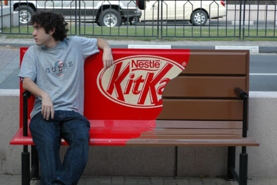 guerillamarketing kitkat